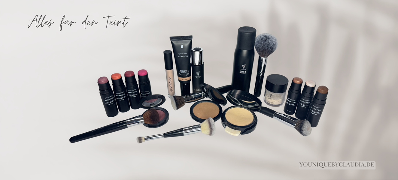 Younique Foundation Primer und Settingprodukte Übersicht