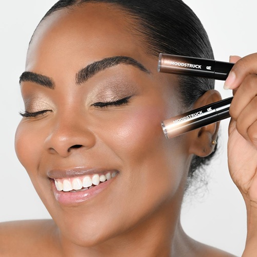 Younique Moodstruck luxuriöser Flüssiglidschatten Champagner und Bronzes and Boujee