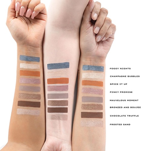Younique Moodstruck luxuriöser Flüssiglidschatten alle Farben geswatcht